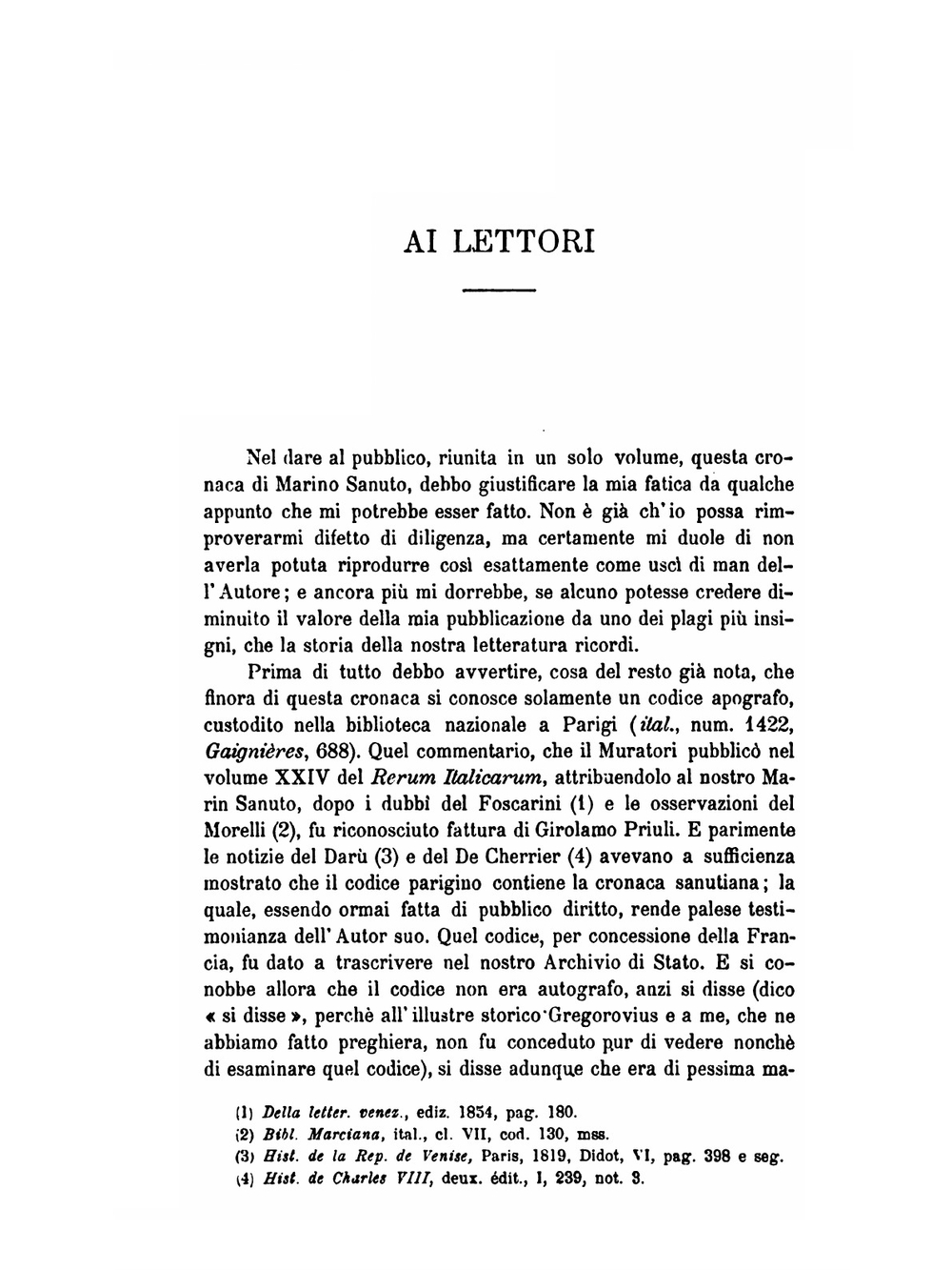 La Spedizione Di Carlo VIII in Italia. Raccontata Da Marin Sanudo E Publicata Per Cura Di Rinaldo Fulin | Rinaldo Fulin