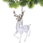 Подвеска «Волшебный стук копытц» 15*9 см, Белый/Золотой блеск