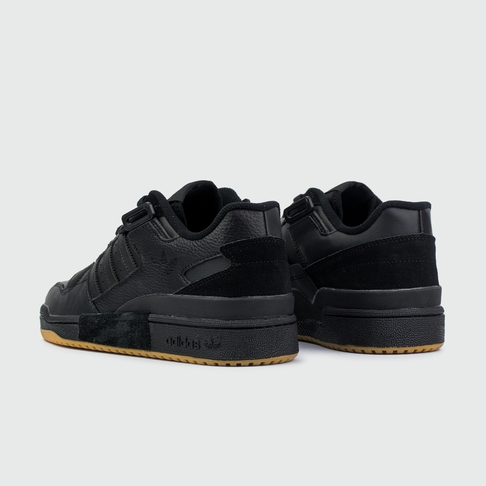Кроссовки Adidas Forum Low Black / Gum Ftwr. New