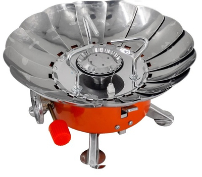 Плита газовая туристическая PROFIRE TULIP TS-001T с ветрозащитой