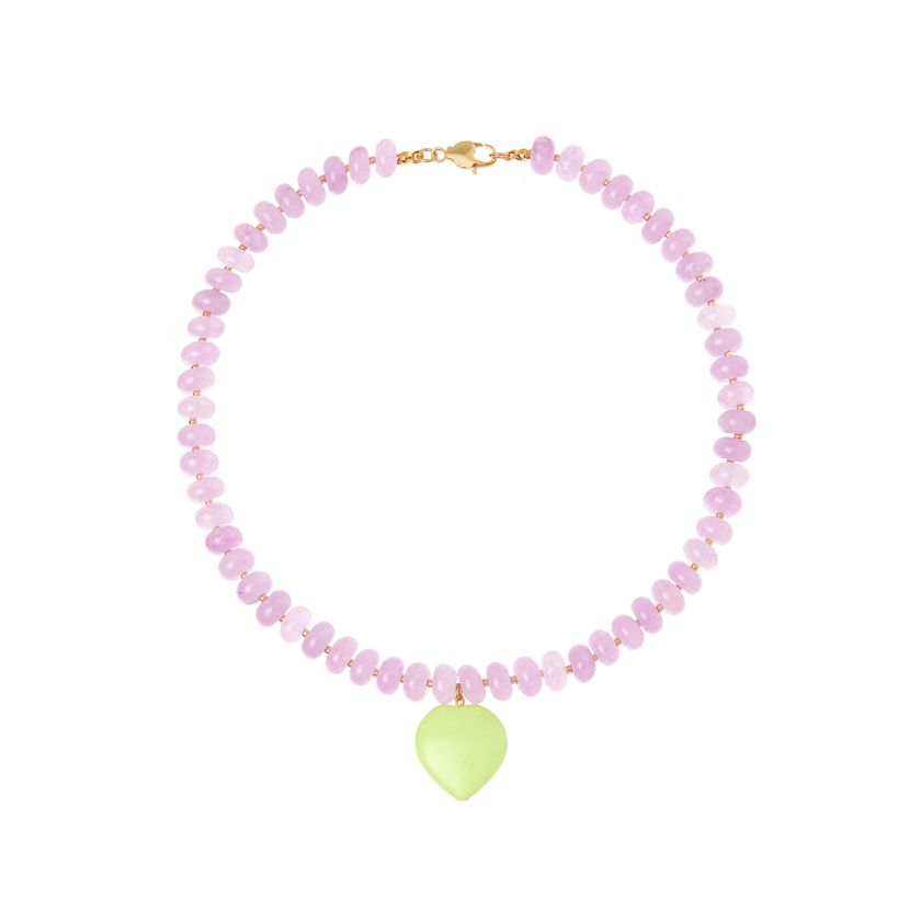 Колье Неоновая Любовь – Зеленое