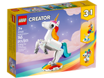 Конструктор Лего Креатор Волшебный единорог 31140 | LEGO Creator Magical Unicorn набор 3 в 1 с единорогом 145 деталей 7+
