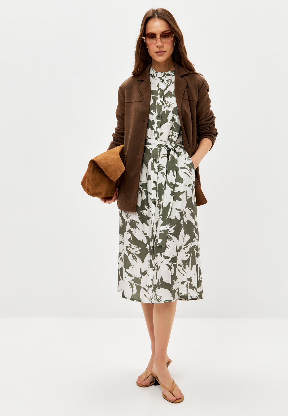 Trends Brands Base Платье Жен 09_03_dr820_olive Оливковый