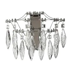 6699/25WL CLASSIC ODL_EX25 83 Настенный светильник металл/хрусталь/нерж сталь IP20 LED 25W 4000K 220-240V FLAMENCO