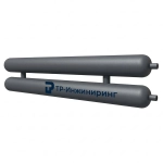 Регистр отопления РСЭ-2x133x4,0-10000 двухрядный секционный с эллиптическими заглушками