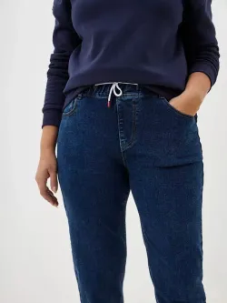 Джинсы на резинке больших размеров