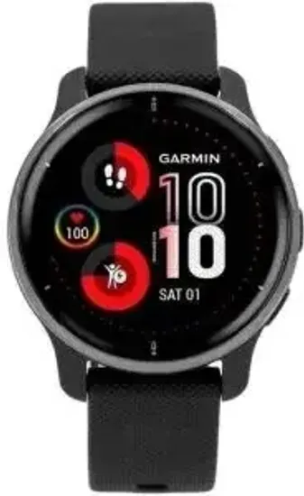 Умные часы Garmin Venu 2 Plus, черный