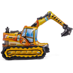 Шар Фольгированный Экскаватор (Оранжевый)