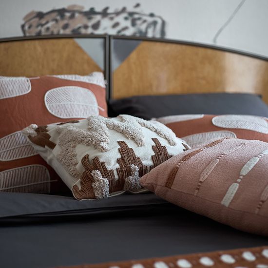 Подушка декоративная feather sketch из коллекции ethnic, 45х45 см