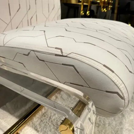 Кресло Ist Casa Манхэттен MH-39CH, 60x73x81 см, белый с принтом