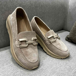Комфортные лоферы Femiss 422 Beige Suede