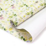 Упаковочная бумага (0,7*1 м) Цветущая мелисса, 1 шт.