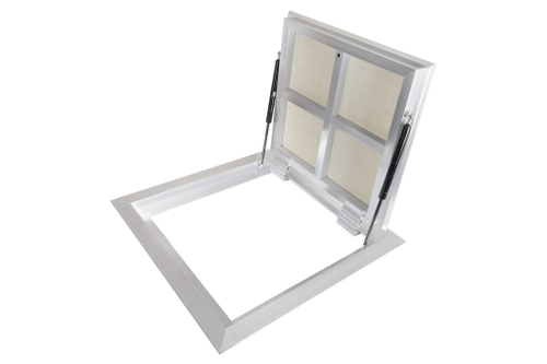 Люк напольный Периметр 1100х1100 Углом (с амортизаторами)