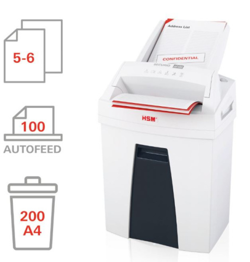 Уничтожитель бумаг HSM SECURIO AF100 4x25