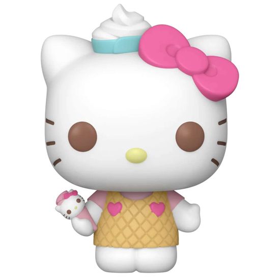 Фигурка Funko POP! Hello Kitty And Friends Hello Kitty (Ice Cream) (99) 83694 / Фигурка Фанко ПОП! по мотивам мультсериала "Приключения Hello Kitty и ее друзей"