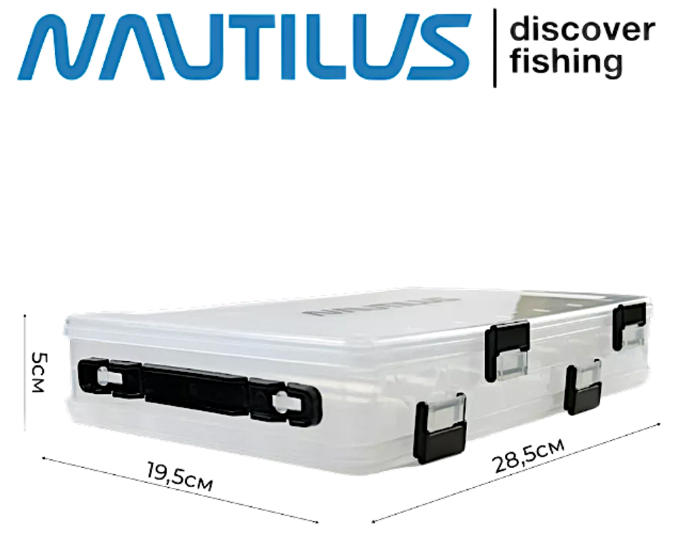 Коробка Nautilus (Double Sided Box) NB2-285V 14отд. 285x190x50мм