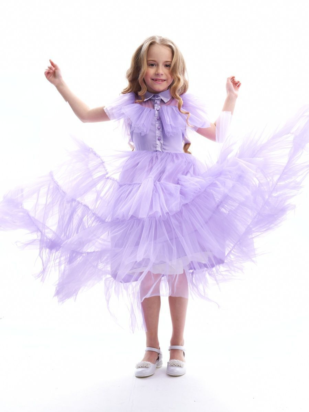 Платье Wednesday Addams Уэнсдэй Адамс на Хэллоуин