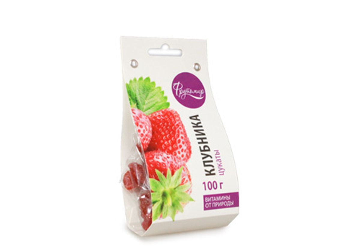 Цукаты клубника Фрутомир, 100г