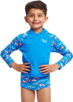 Лонгслив FUNKY TRUNKS Toddler Boys Fin Swimming