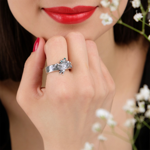 "Пипидая" кольцо из коллекции "Царевна-Лягушка" от Jenavi