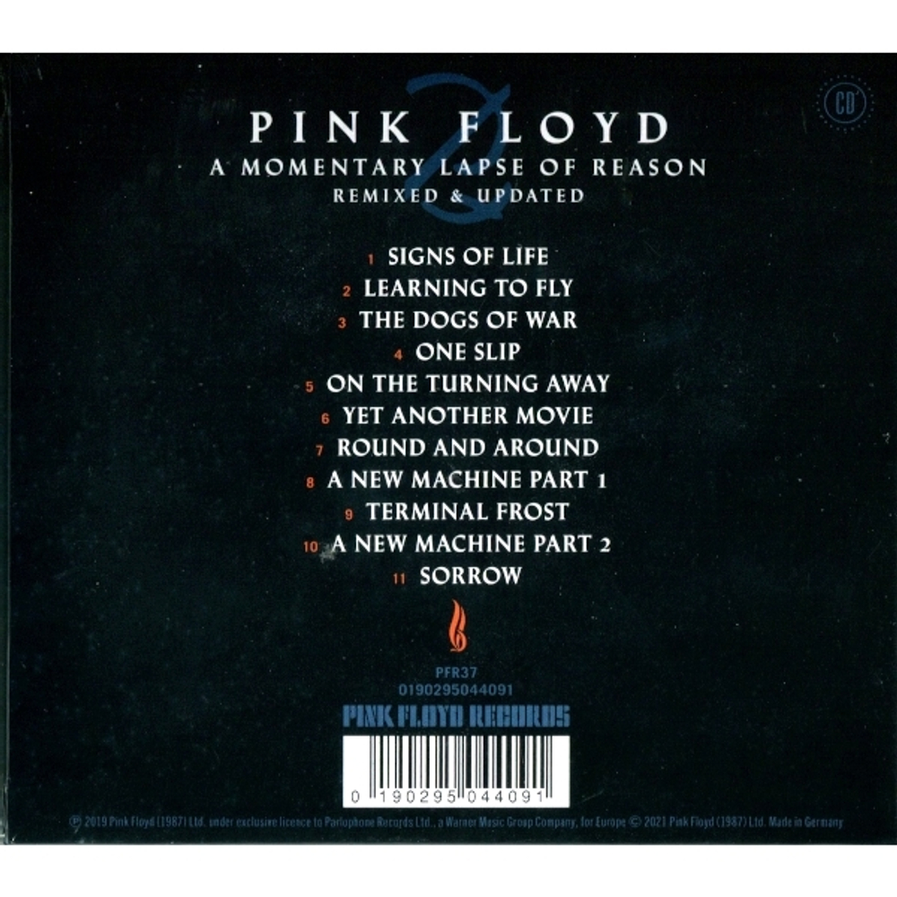 Pink Floyd / A Momentary Lapse Of Reason (Remixed & Updated)(CD)