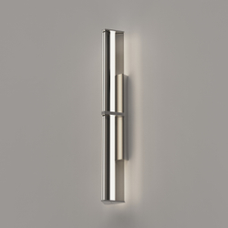 Настенный светильник MB24001031-1A nickel/grey