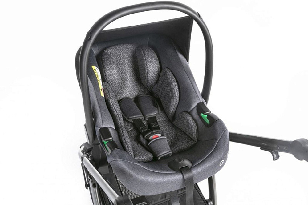 Детская коляска 3 в 1 Espiro Only 2026 и автокресло Pi Black 529 sahara beige