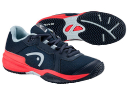 детские Кроссовки теннисные Head Sprint 3.5 - blueberry/fiery coral