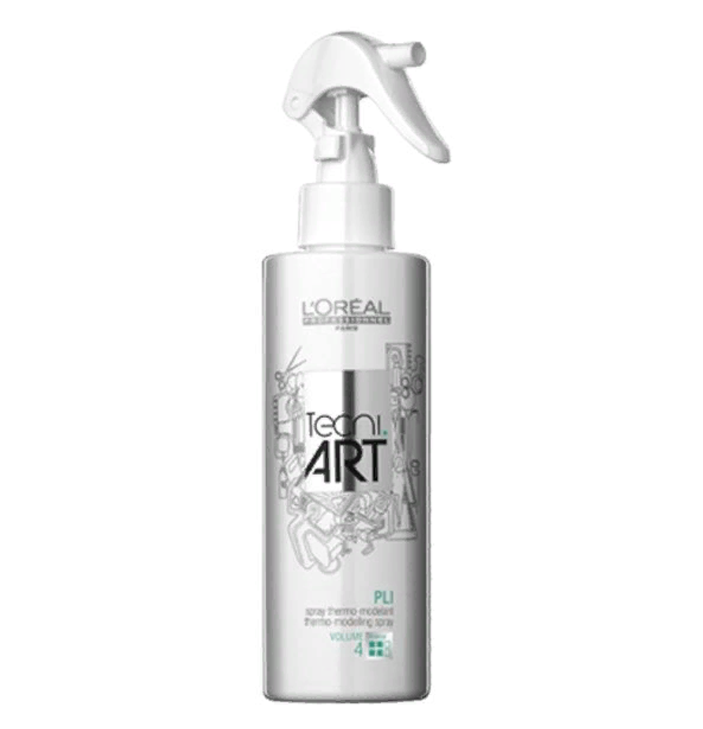 L'Oreal Professionnel Спрей для волос Tecni Art Pli, термомоделирующий, фиксирующий, для объема, 190 мл