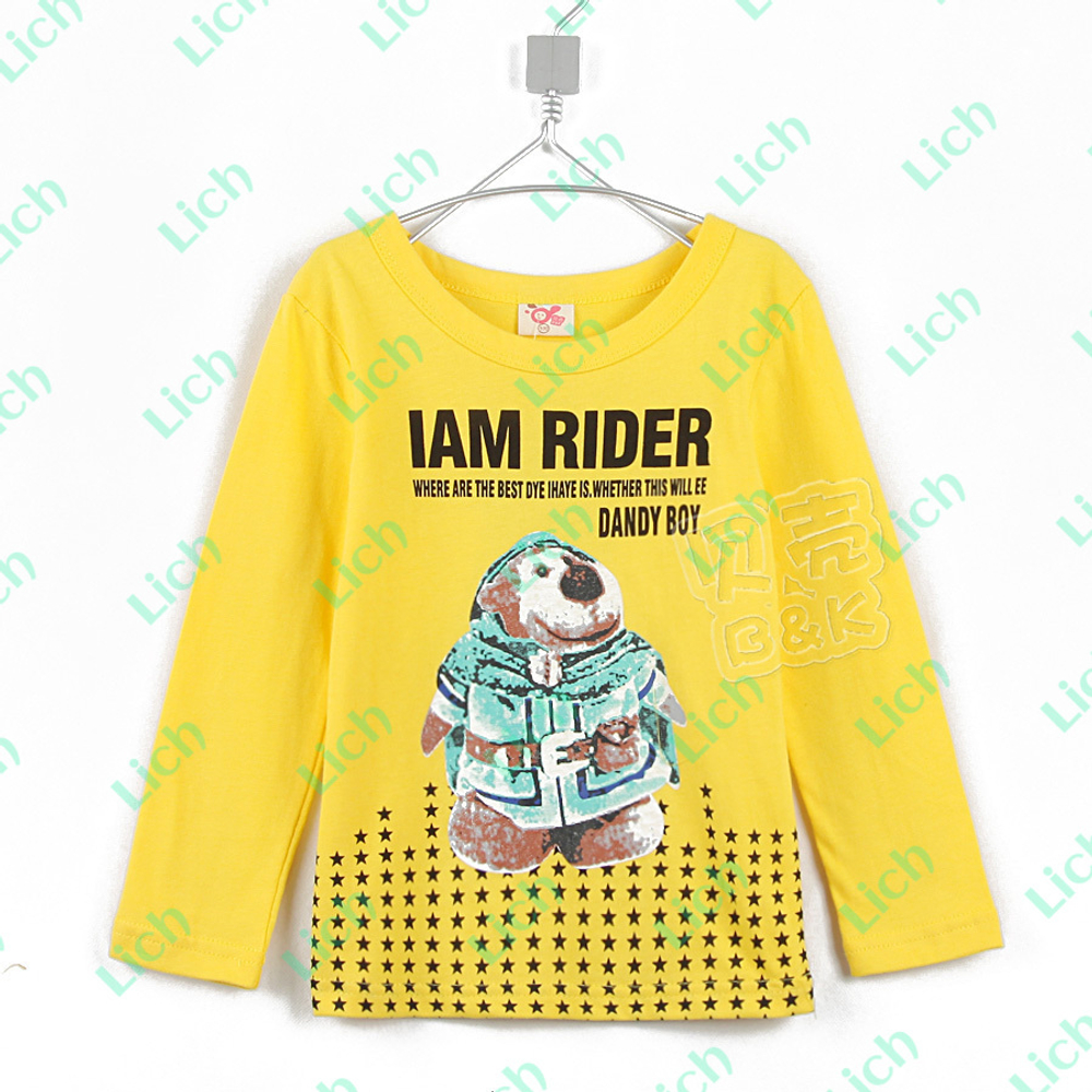 Лонгслив с изображением игрушечного медведя