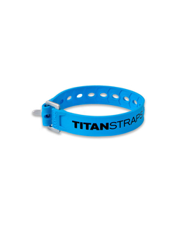 Ремень крепёжный TitanStraps Super Straps голубой L = 36 см (Dmax = 9,5 см, Dmin = 3,2 см)