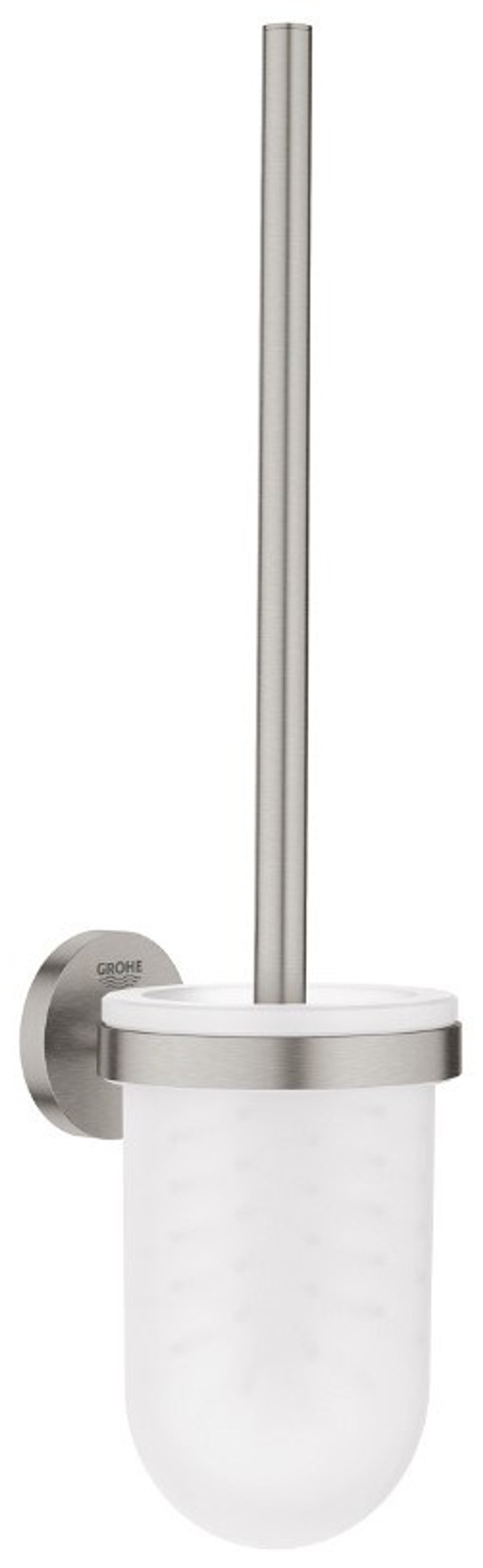 Туалетный ершик GROHE Start, в комплекте, цвет СуперCталь (41185DC0)
