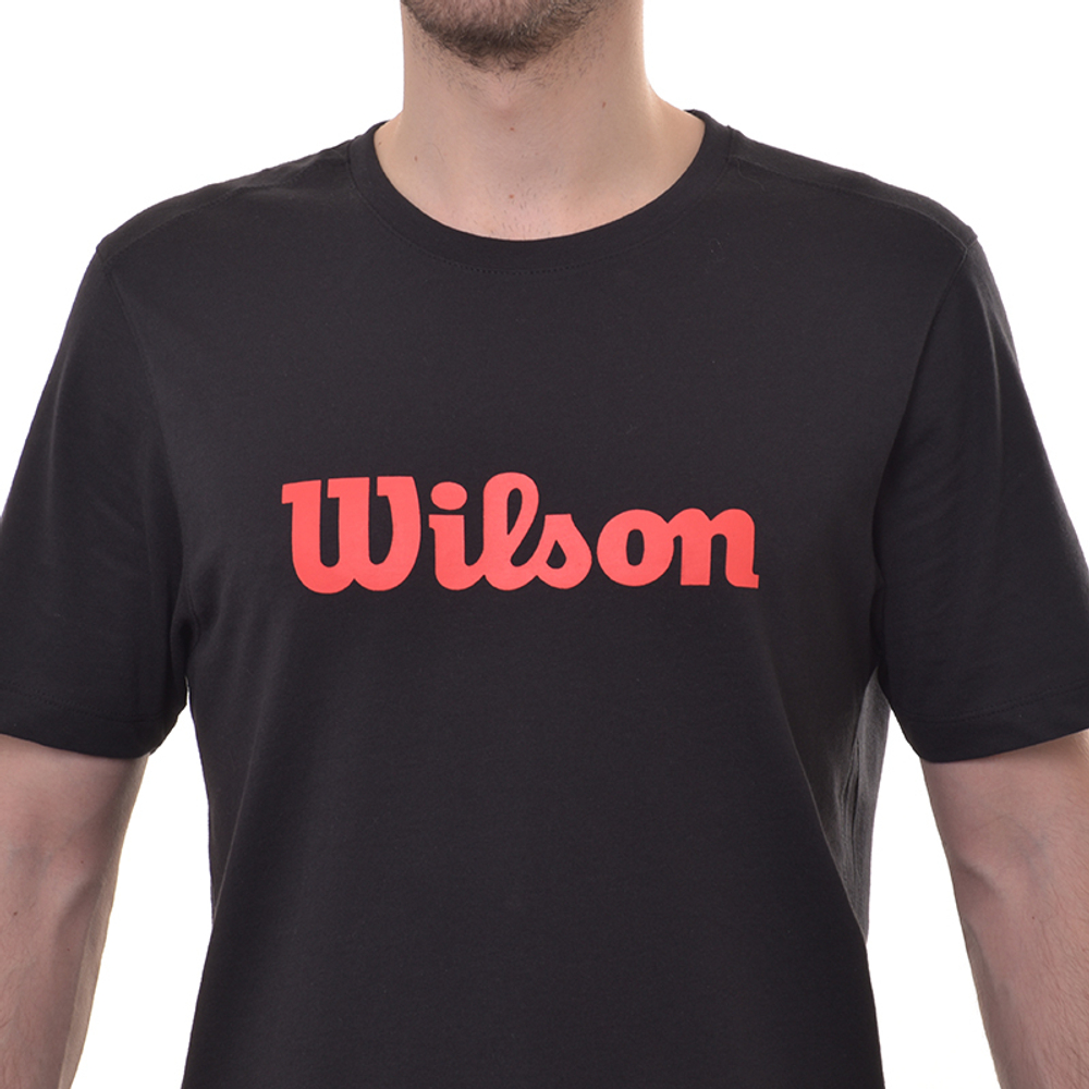 Теннисная футболка Wilson Graphic T-Shirt - black