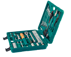 S04H52460S Набор инструмента универсальный 1/4", 1/2"DR, 60 предметов