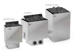 Электрическая печь SAWO SUPER NORDEX FlOOR V12 NRFS-180NS-V12-Z (18 кВт) , выносной пульт (пульт и блок мощности докупаются отдельно)