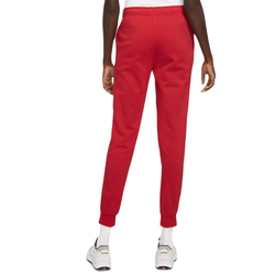 Женские теннисные брюки Nike Sportswear Club Fleece Pant - unversity red/white