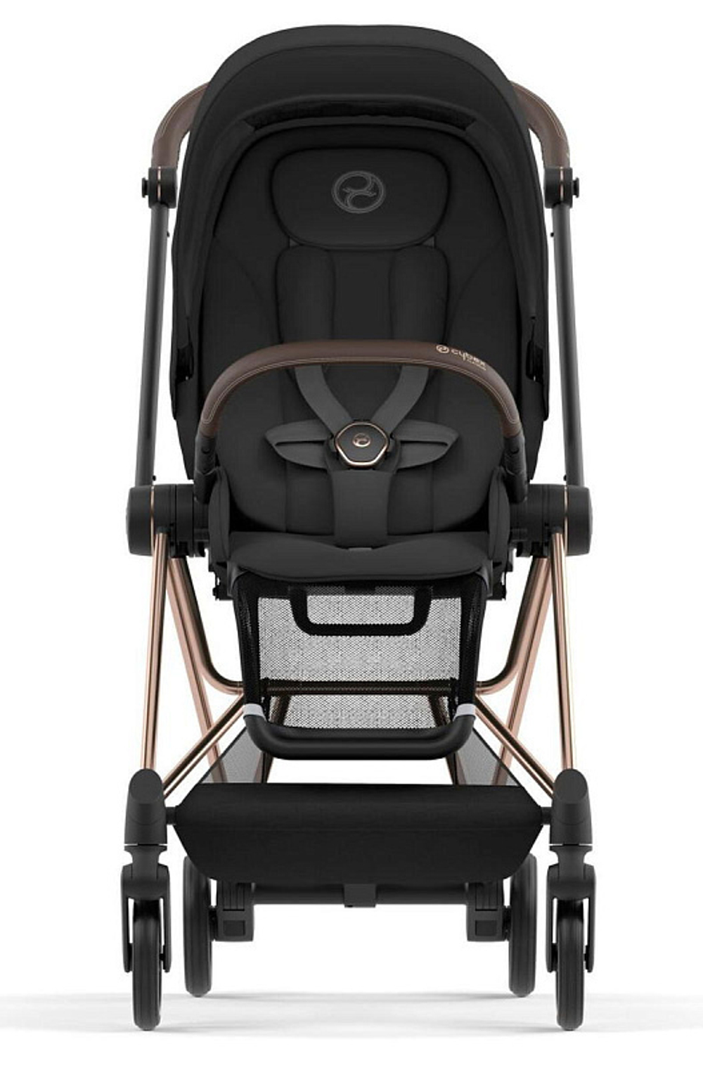 Прогулочная коляска Cybex Mios III Rosegold complete Sepia Black