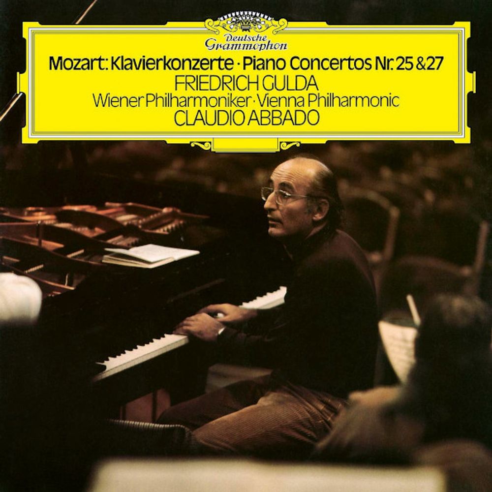 Friedrich Gulda, Vienna Philharmonic, Claudio Abbado / Mozart: Piano Concertos Nr. 25 &amp; 27 (2LP)