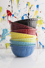 Миска для смешивания colour mix, D24 см, 2 л, бирюзовая