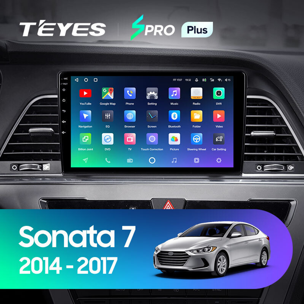 Teyes SPRO Plus 9" для Hyundai Sonata 2014-2017