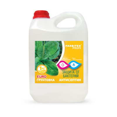 Грунтовка акриловая антисептик 3,0кг FARBITEX PROFI