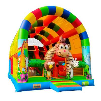 Коммерческий надувной батут «Страна Сафария 3» 8*6*6 м