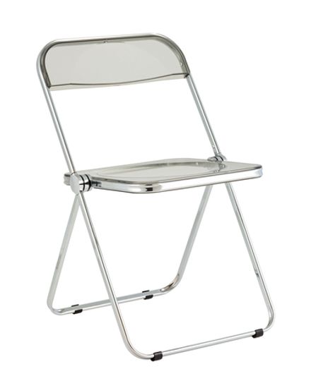 Стул складной Fold Smoke серый