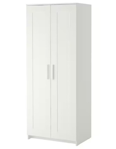 Шкаф 2-дверный Ikea Brimnes, белый