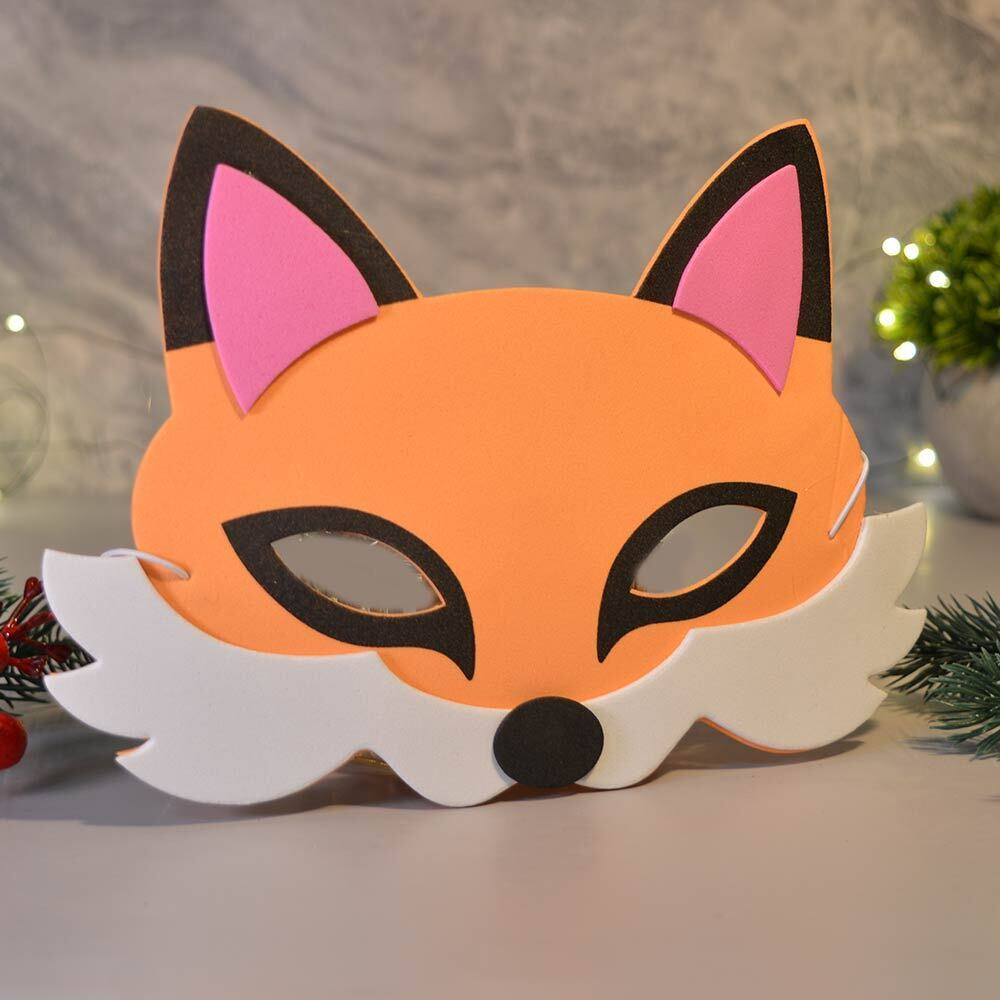 Маска карнавальная "Лисичка"