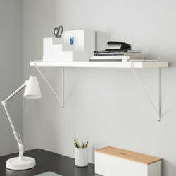 IKEA PERSHULT  (ИКЕА ПЕРСХУЛТ)  -  Кронштейн, белый, 20x30 см