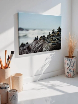 Картина на стену 40 X 50 Море камни