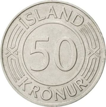 50 крон 1978 Исландия