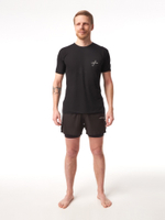 ШОРТЫ МУЖСКИЕ ELEVATE SHORT 5 | BLACK WHITE