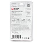 Клемма СМК 221-415 с рычагом 5 отверстий 0.2-4.0 мм2 блистер (20 шт.) EKF PROxima